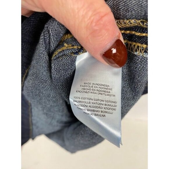 Lauren Ralph Lauren Denim Short Sleeve Shift Dress Women's Small - Picture 14 of 14